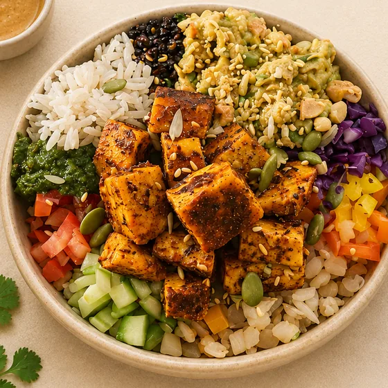 Guacamole Bliss Bowl from above