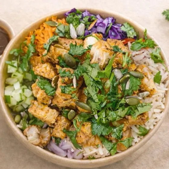 Tangy Power Bowl from above