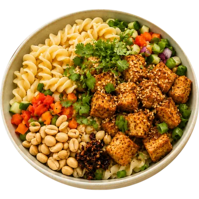 Thai Crunch Pasta Salad